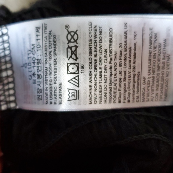 🆕️ GAP GIRLS BLACK CROP TOP 🖤 - Picture 7 of 7